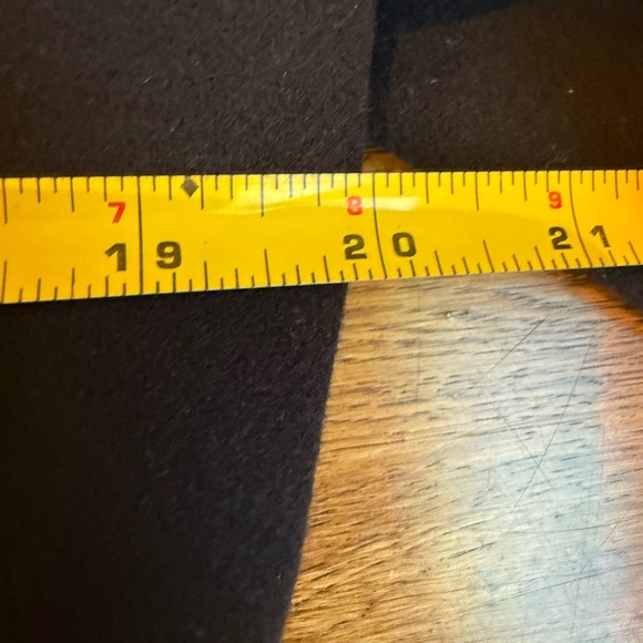 MACKAGE ELODIE MILITARY NAVY WOOL LONG COAT MEAGAN MARKLE SIZE L but fits Medium - Picture 15 of 16